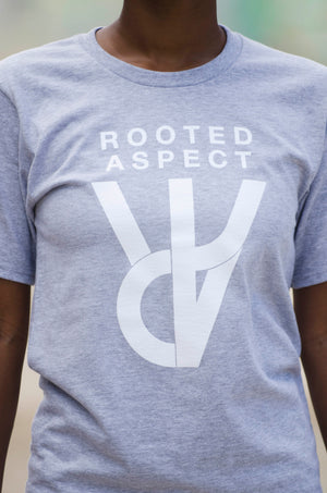 Rooted Aspect Original Cool Grey Tee